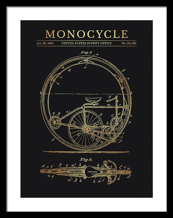 Monocycle Gold Patent Us521786a