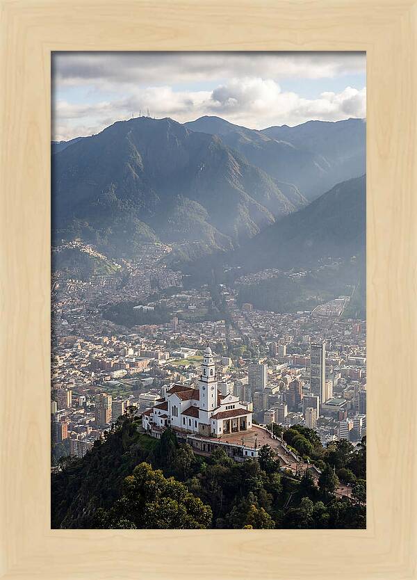 Monserrate Overlooking Bogot