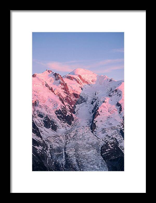 Mont Blanc At Sunrise