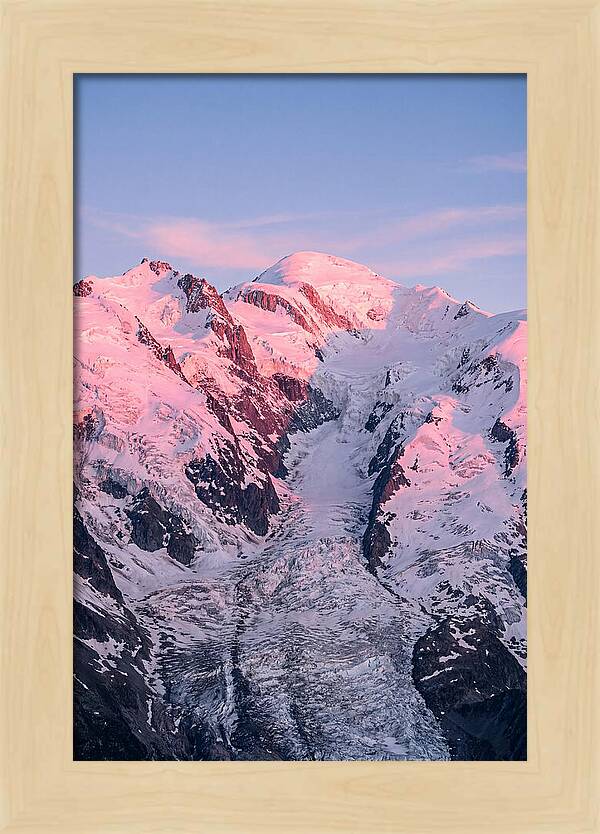 Mont Blanc At Sunrise