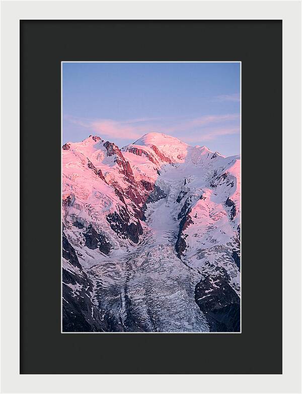 Mont Blanc At Sunrise