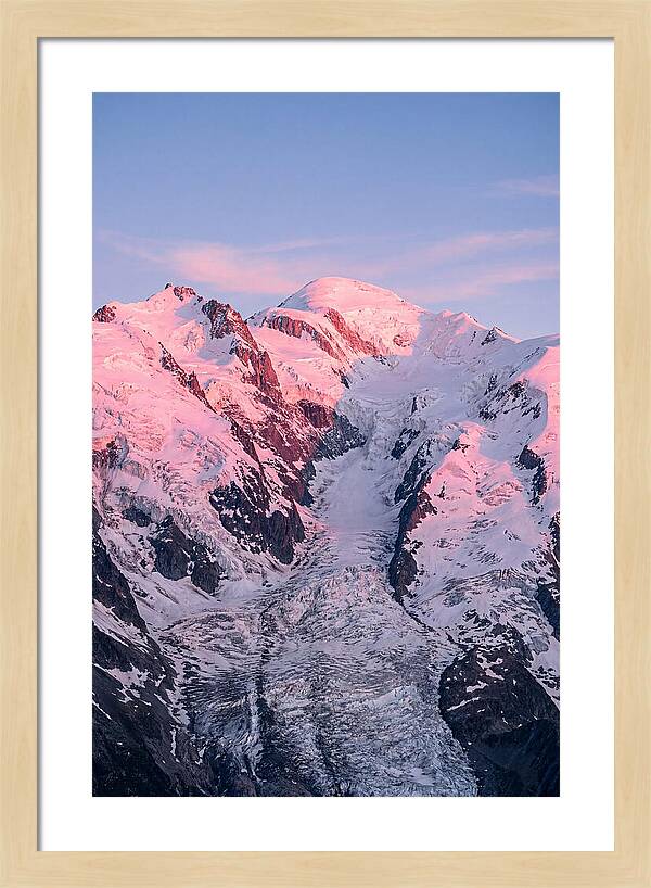 Mont Blanc At Sunrise