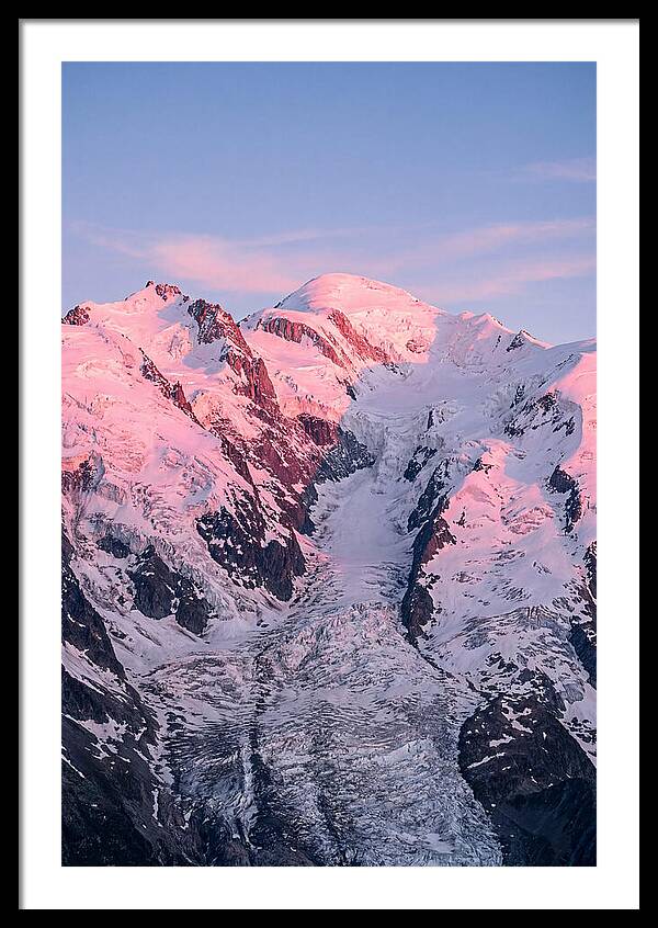 Mont Blanc At Sunrise