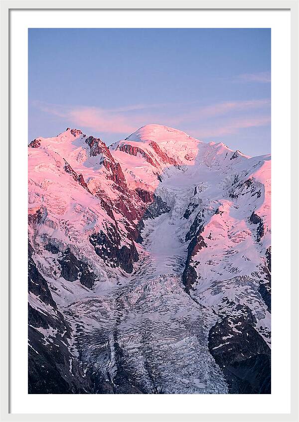 Mont Blanc At Sunrise
