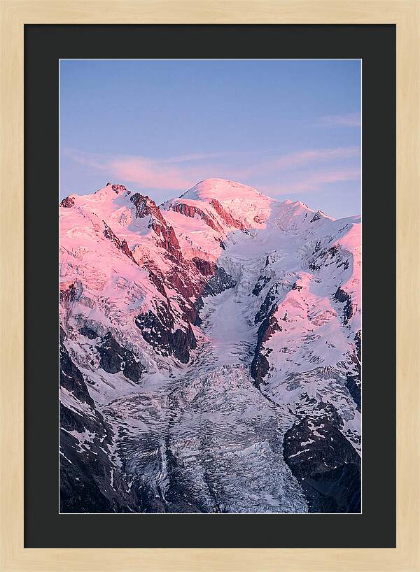 Mont Blanc At Sunrise