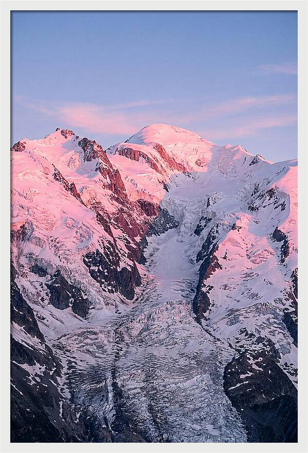 Mont Blanc At Sunrise