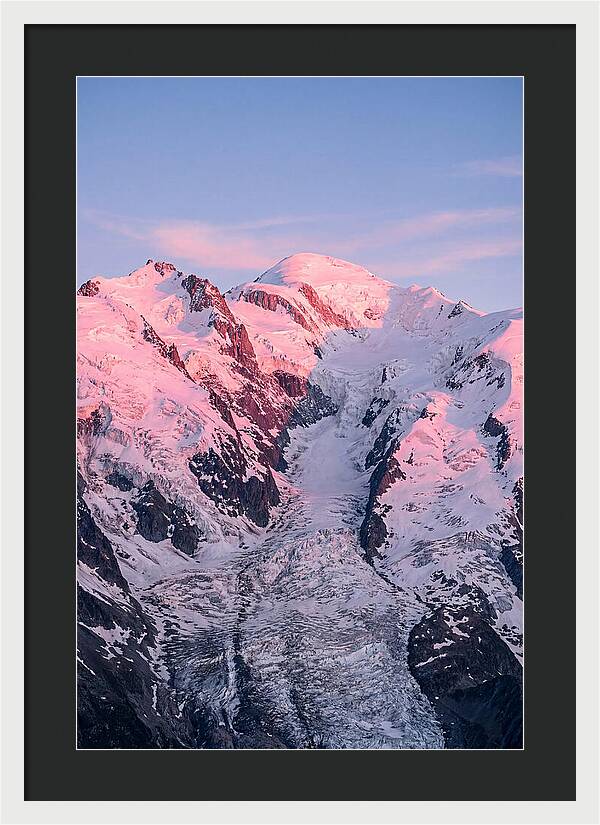 Mont Blanc At Sunrise