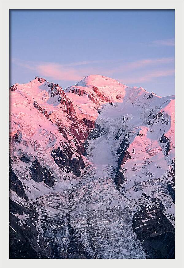 Mont Blanc At Sunrise