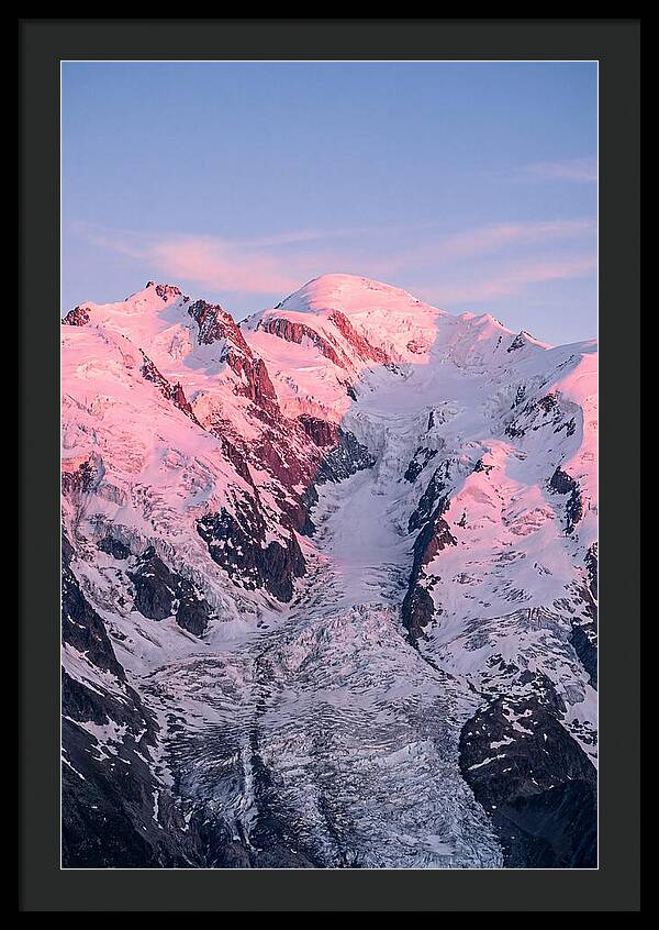 Mont Blanc At Sunrise
