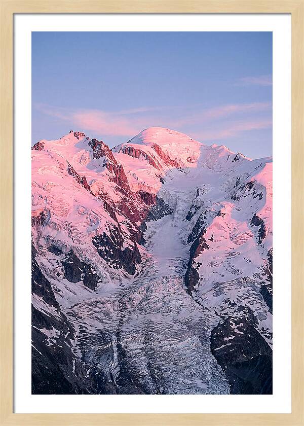 Mont Blanc At Sunrise