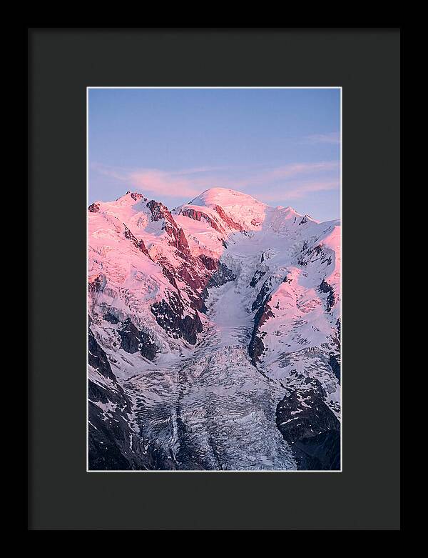 Mont Blanc At Sunrise