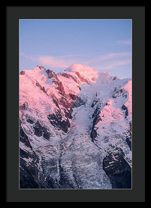 Mont Blanc At Sunrise