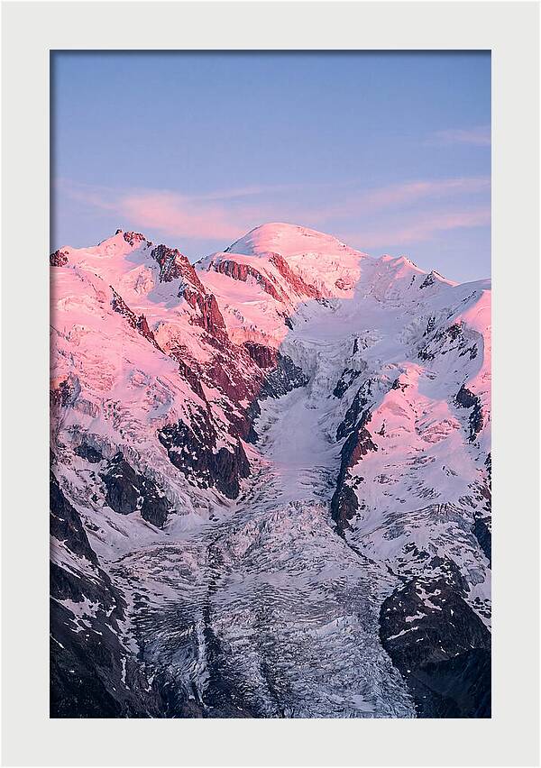 Mont Blanc At Sunrise