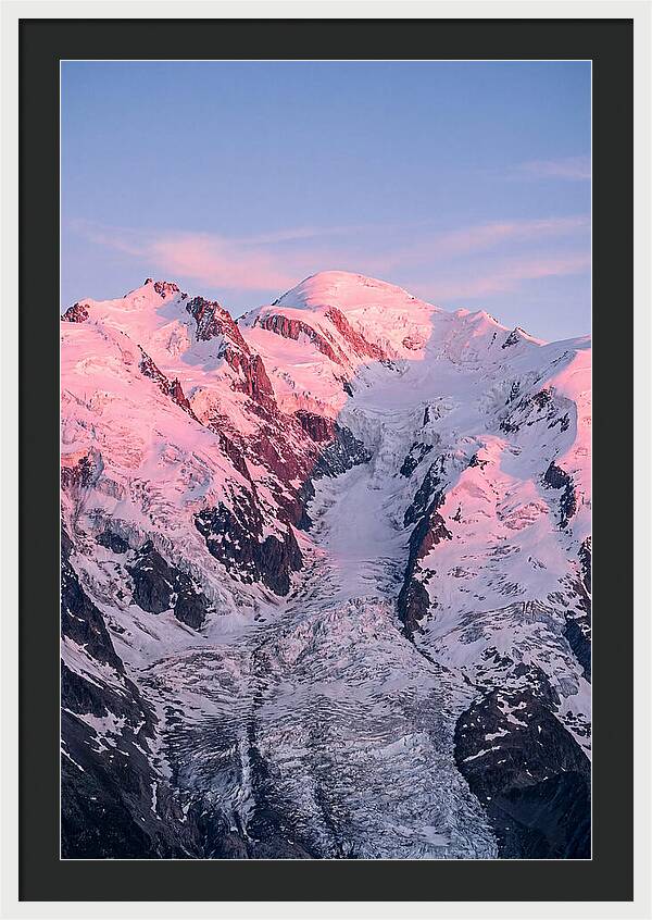 Mont Blanc At Sunrise