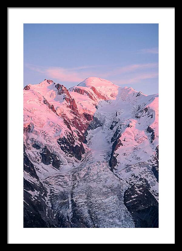 Mont Blanc At Sunrise