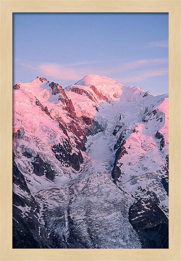 Mont Blanc At Sunrise