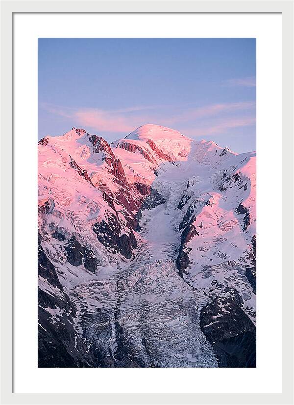 Mont Blanc At Sunrise