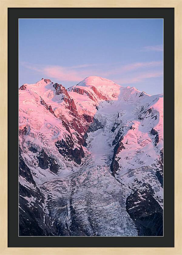 Mont Blanc At Sunrise