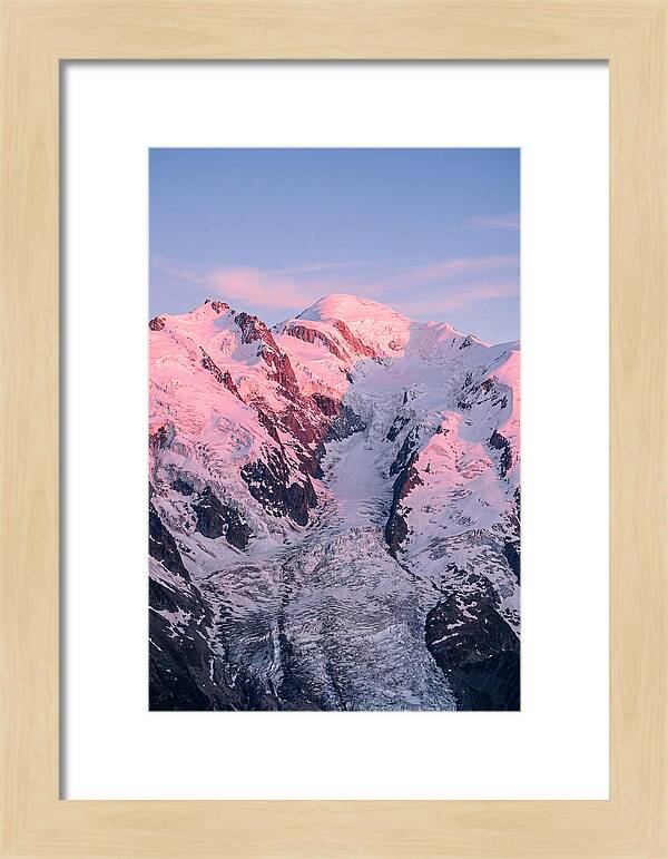 Mont Blanc At Sunrise