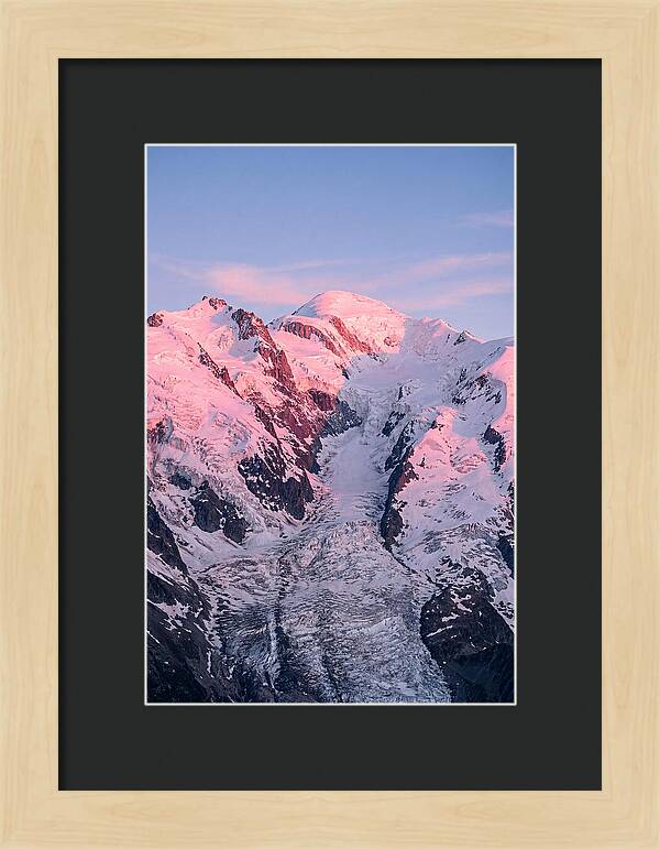 Mont Blanc At Sunrise