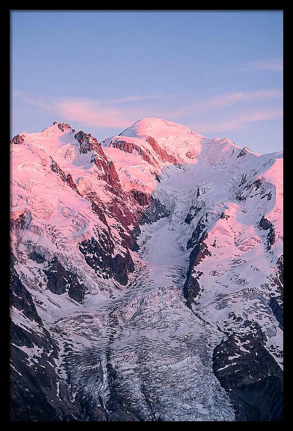 Mont Blanc At Sunrise