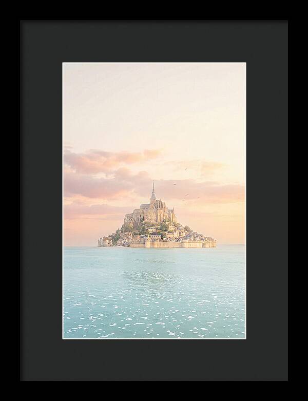 Mont Saint Michel At Golden Hour