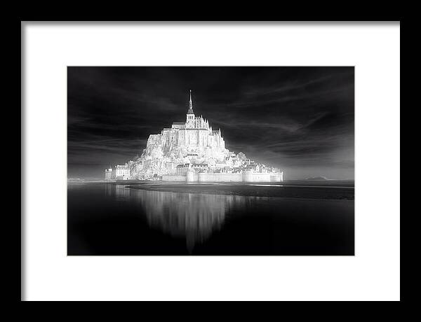 Mont Saint Michel At High Tide