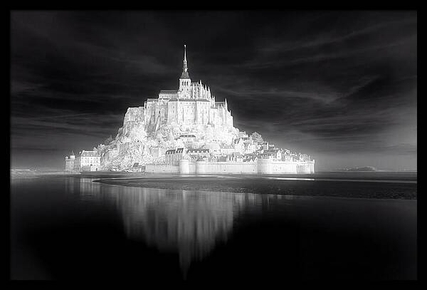Mont Saint Michel At High Tide
