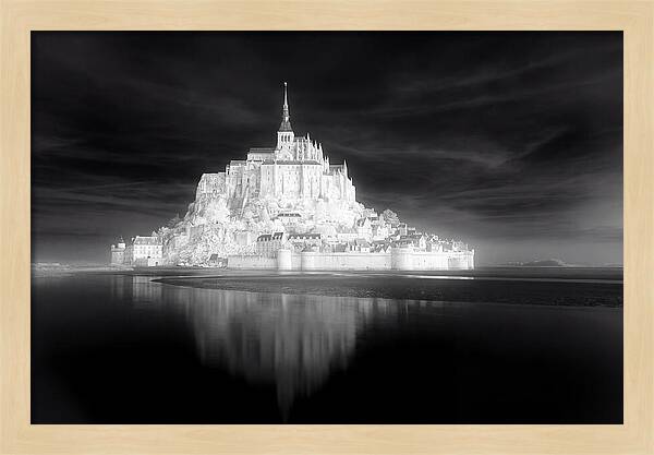 Mont Saint Michel At High Tide