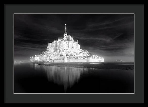 Mont Saint Michel At High Tide