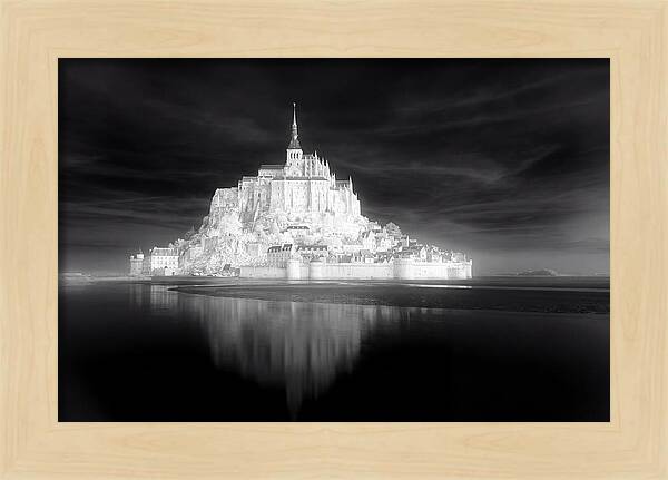 Mont Saint Michel At High Tide