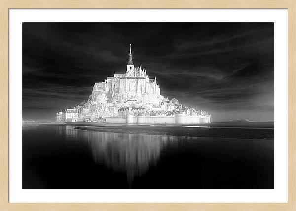 Mont Saint Michel At High Tide