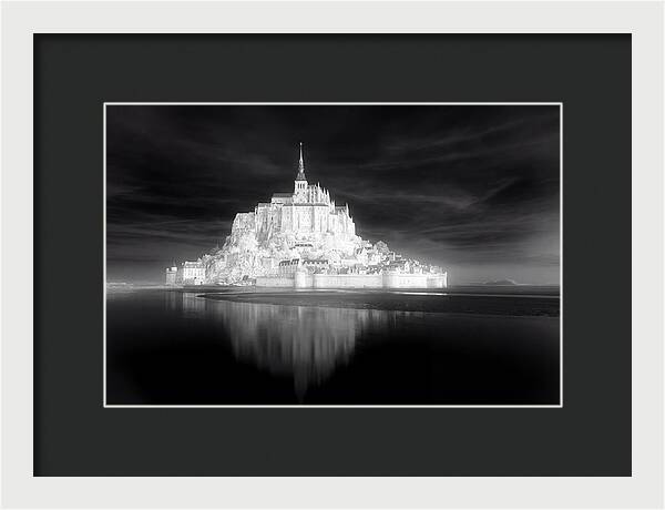 Mont Saint Michel At High Tide