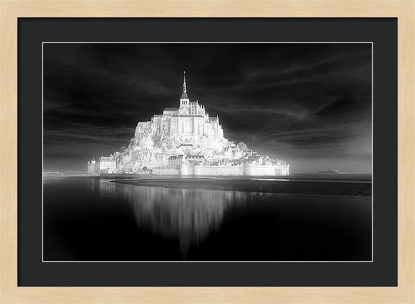 Mont Saint Michel At High Tide