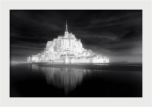 Mont Saint Michel At High Tide