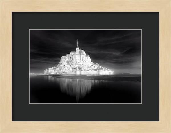 Mont Saint Michel At High Tide