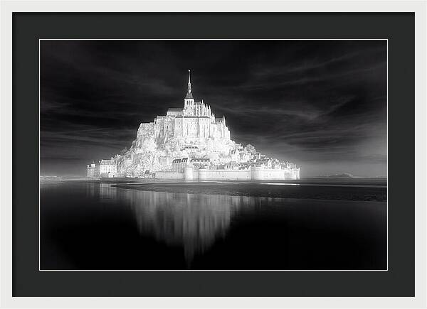 Mont Saint Michel At High Tide
