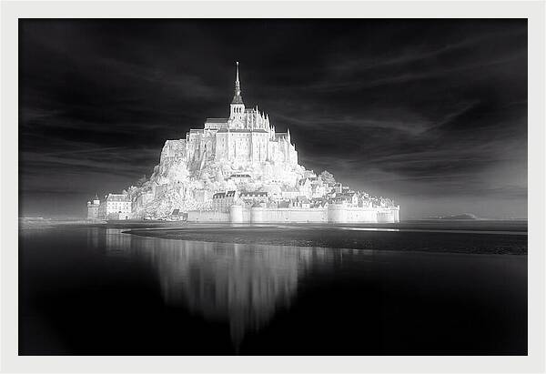 Mont Saint Michel At High Tide