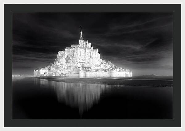 Mont Saint Michel At High Tide