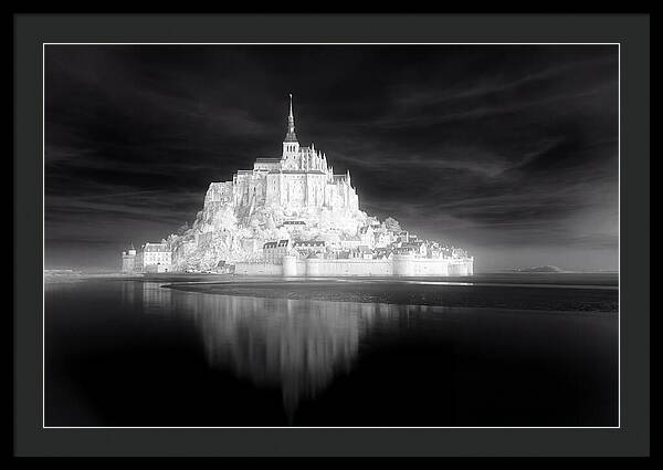 Mont Saint Michel At High Tide