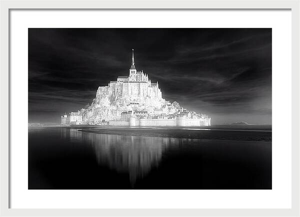 Mont Saint Michel At High Tide