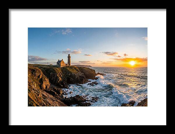 Montauk Point Lighthouse Dusk Glow
