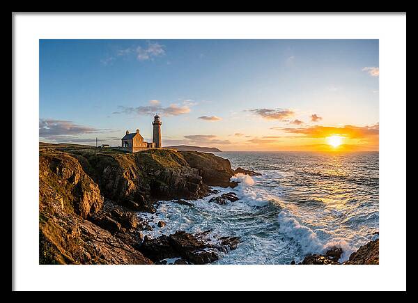 Montauk Point Lighthouse Dusk Glow
