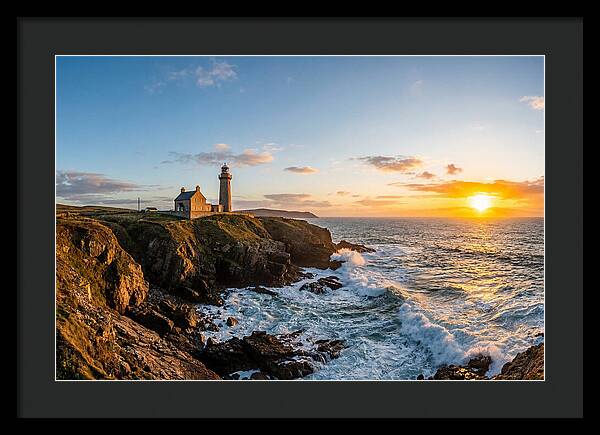 Montauk Point Lighthouse Dusk Glow