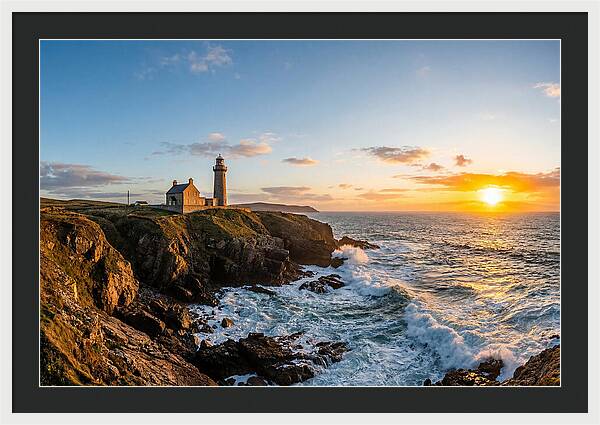 Montauk Point Lighthouse Dusk Glow