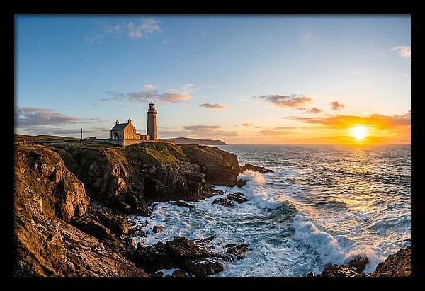 Montauk Point Lighthouse Dusk Glow