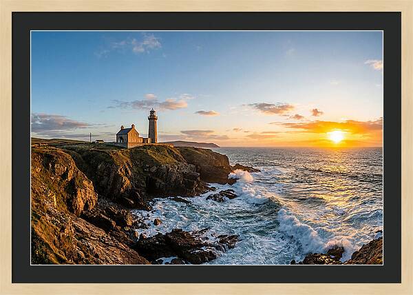 Montauk Point Lighthouse Dusk Glow