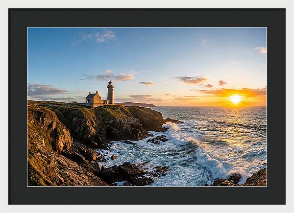 Montauk Point Lighthouse Dusk Glow