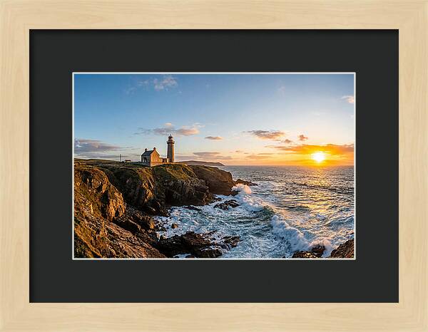 Montauk Point Lighthouse Dusk Glow