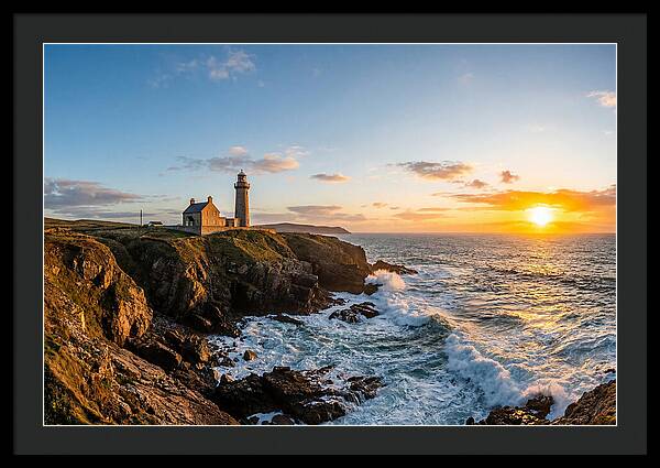 Montauk Point Lighthouse Dusk Glow